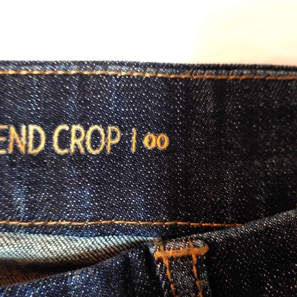 Chico's so slimming girlfriend crop jeans. Size 00 or 2 - Picture 9 of 11